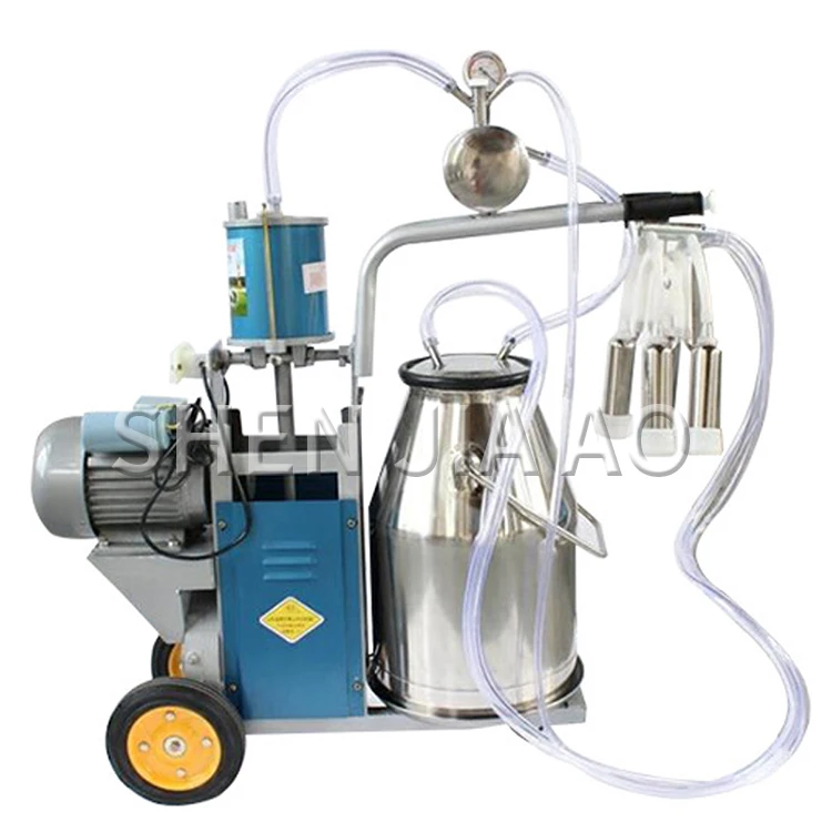 Electric Milking Machine 110/220V 64 times/min Portable Cow Milking Machine with
