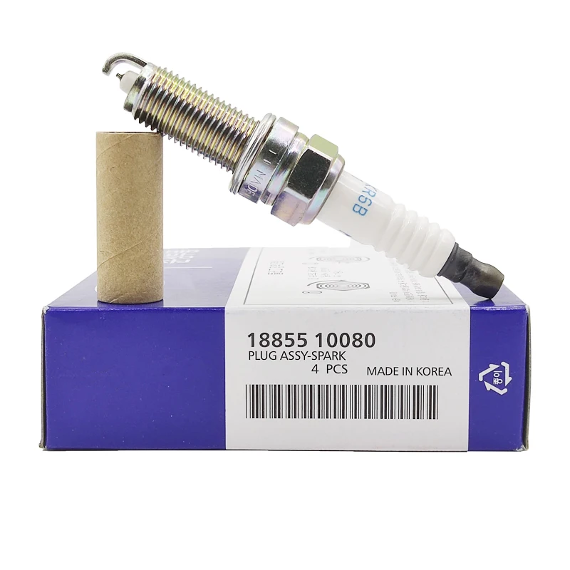 

4pcs 18855-10080 SILZKR6B11 Iridium Spark Plug For Hyundai I20 IX20 Carens III Kia 1885510080 SILZKR6B-11 18855 10080