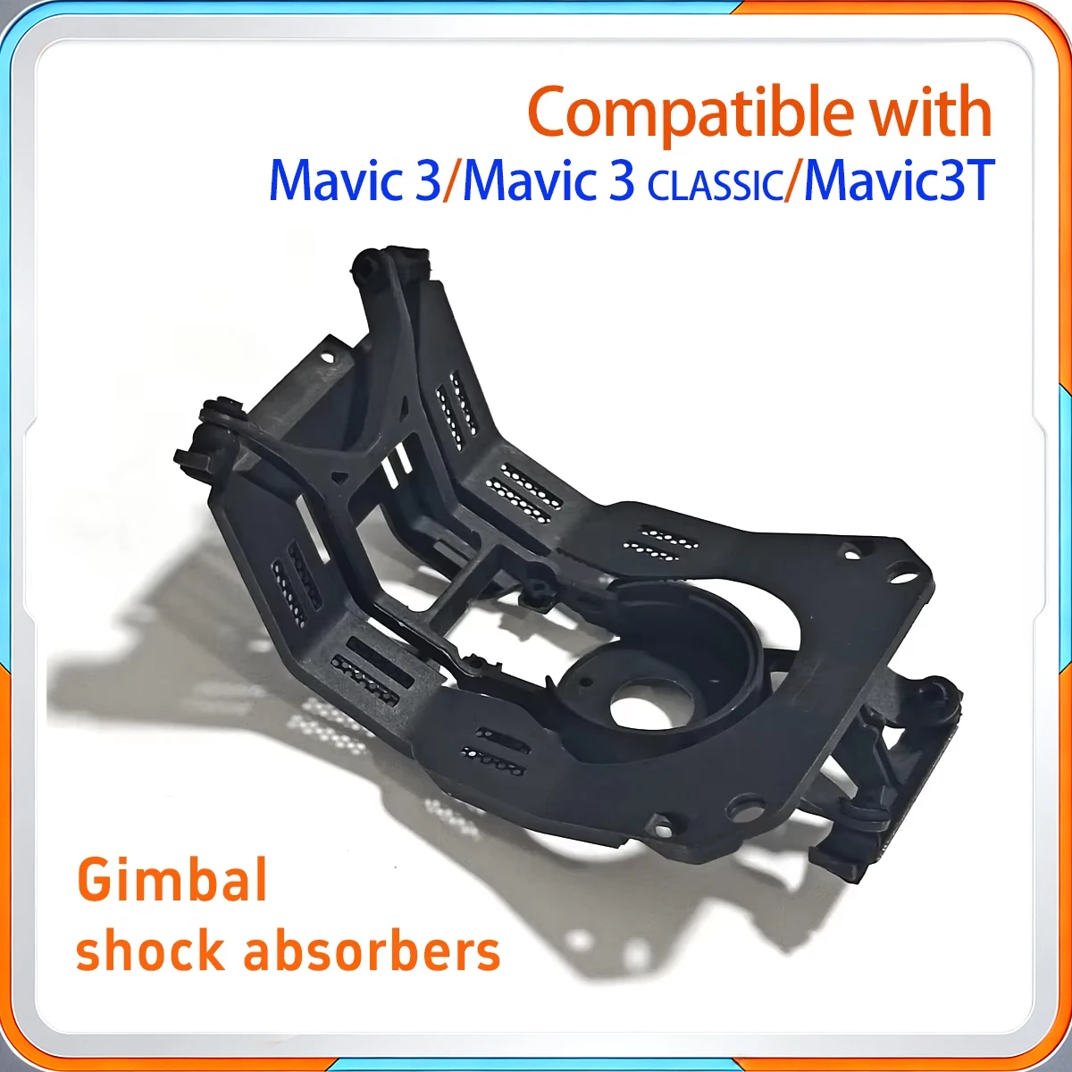 DJI Mavic 3/3PRO/3 CLASSIC/3T 짐벌 충격 흡수 장치, 상부 및 하부 브래킷 고무 볼을 포함한 댐퍼에 적합합니다.