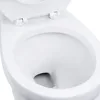 Two-Piece High Efficiency Toilet with Round-Front Chair Height Bowl - Includes Toilet Seat and Wax Ring Kit,  squat potty 2