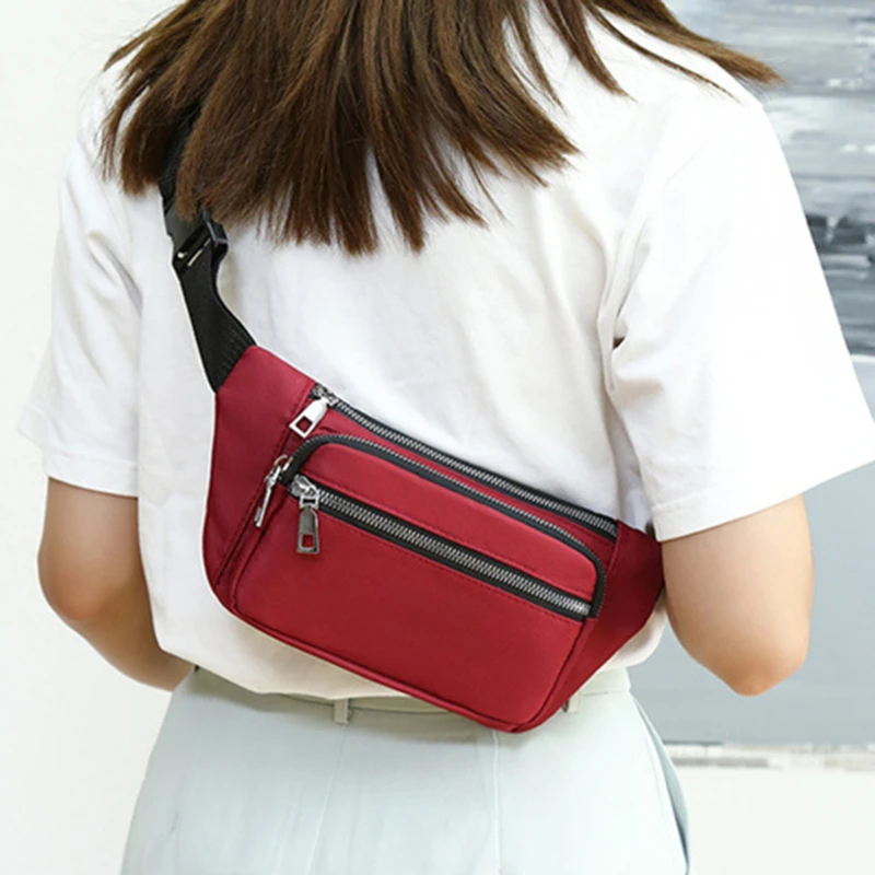 Oxford Cloth Waist Bag Chest Bag for Women