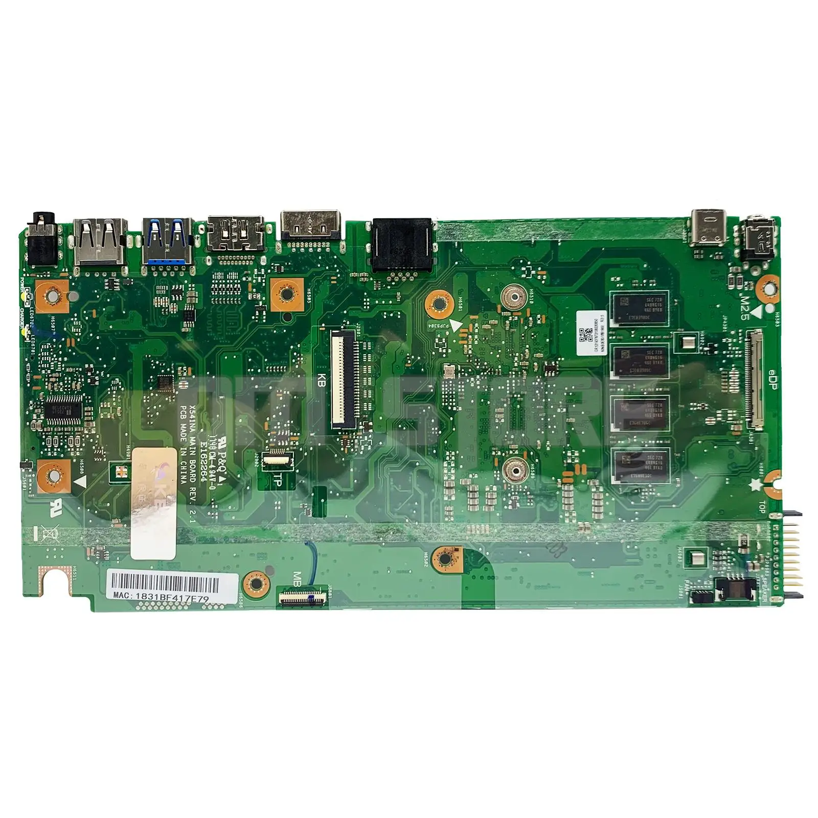 Placa-mãe do Portátil X541n para Asus X541na A541na F541na R541na D541na X541 Mainboard N3350 N4200 4g 2g-ram - Imagem 4