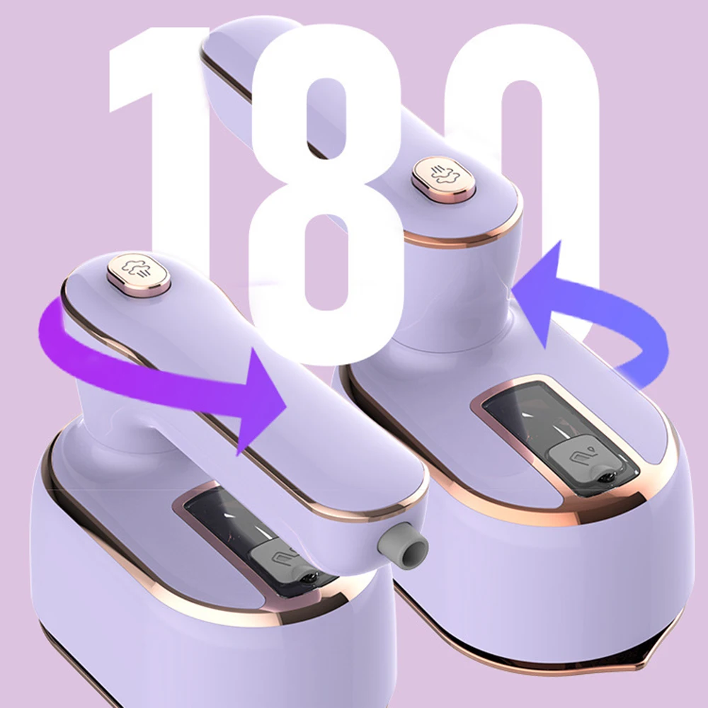 

170℃ High-Temperature Steam Handheld Rotary Steam Dry And Wet Ironing Machine, Household Travel Mini Two Season Ironing Machine