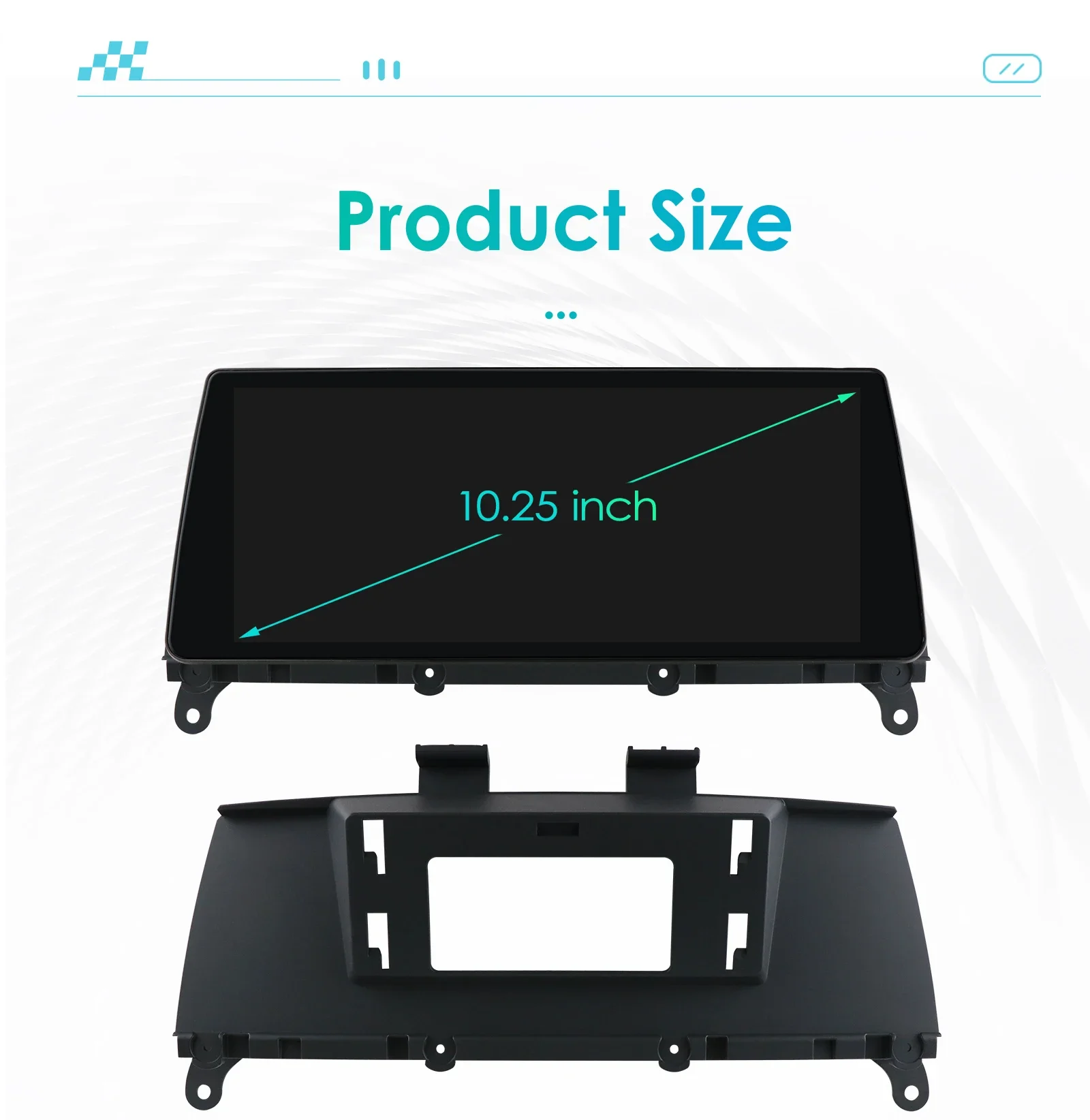 CTB 10.25” Display Touch Per BMW X3 F25 E X4 F26 2011-2016 – CarPlay Wireless E Android Auto – Sistema Linux – Plug & Play Con IDrive E Comandi Al Volante – Non Compatibile CIC/EVO