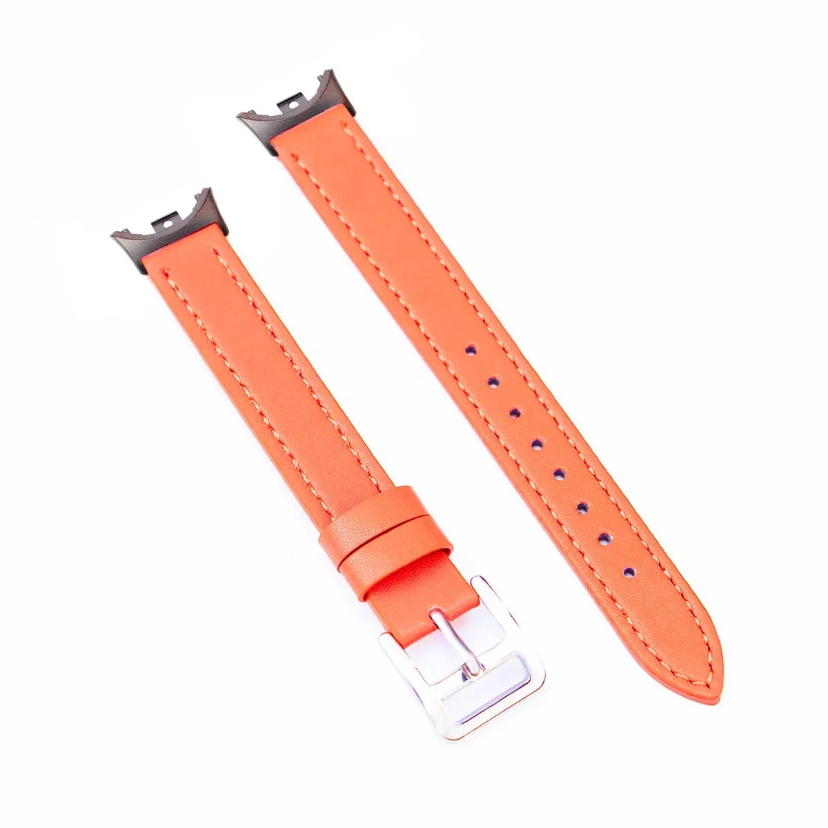 Premium Leather Wrist Strap for Mi Band 8 – Elegant Replacement Sports Bracelet