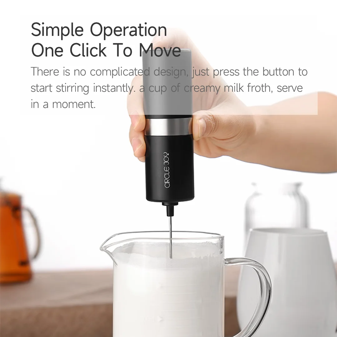 Mini Blender Electric Milk Frother Automatic Whisk Coffee Pulls Milk Foamer  Machine Cappuccino Foam Beater Hand Mixer Creamer - AliExpress