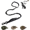 Military Tactical Dog Leash Elastic Dog Leads Durable Nylon Leash For Medium Large Dogs Ourdoor Dog Walking Training Supplie