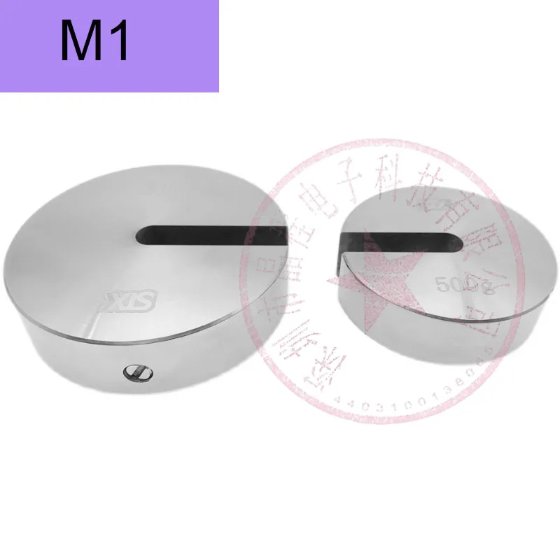 M1 Level 1g-2kg Counterweight Standard Weight Stainless Steel Counterweight Open Channel Weight
