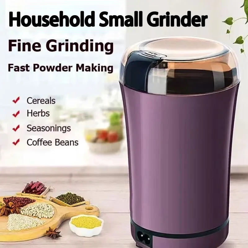 Portable Mini Electric Coffee Grinder Kitchen Multifunctional Grinding Machine For coffee beans Nuts Pepper Tobacco Grains Mill