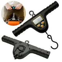 110lb/50kg Digital Fishing Scale LCD Backlit Display Digital Scale Luggage Scale Electronic Bar Fish Weighing Scale Fishing Gift