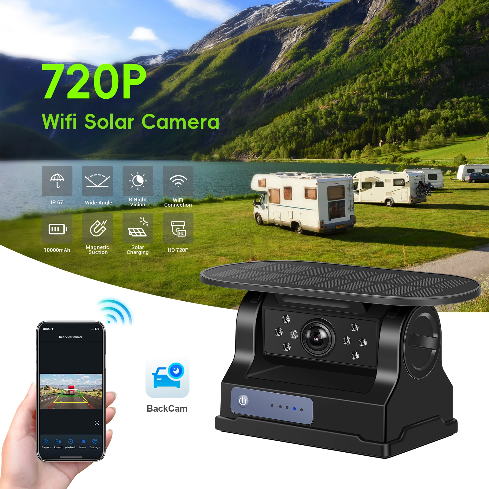 Backup power cable connection for optional charging