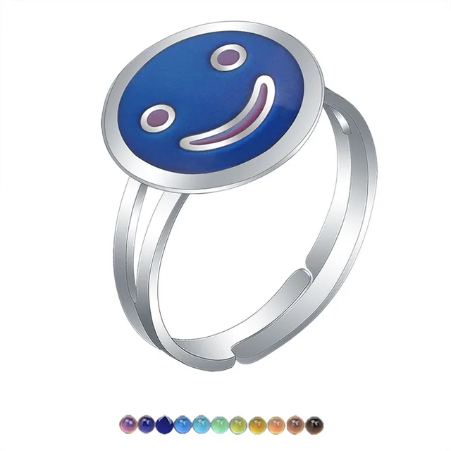 HOT Ring Colors Panda Mood Ring Mood Rings Cute Panda