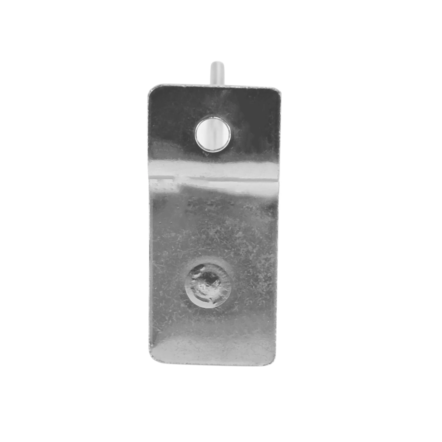RanDal 25 Ganci Singoli Per Pannelli Slatwall – 100 X 3,2 Mm, Cromati, Portata 1,5 Kg