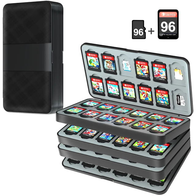 Nintendo Switch 96 NEW 96/72/48 In 1 Switch Game Card Storage Case For Nintendo