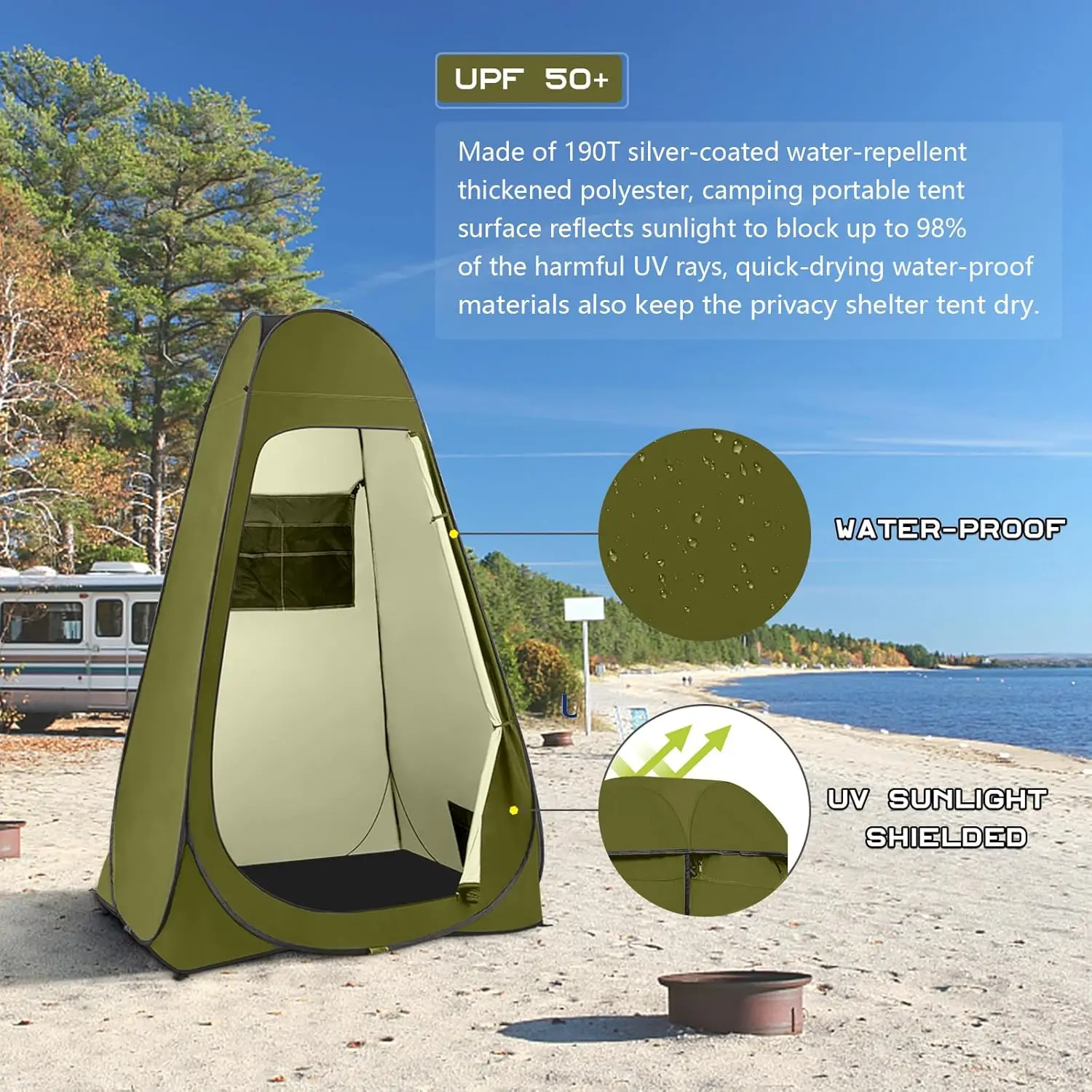 Pop Up Shower Tent 5