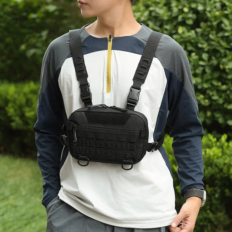 Polyester Tactical Chest Bag for Outdoor Sports Hiking