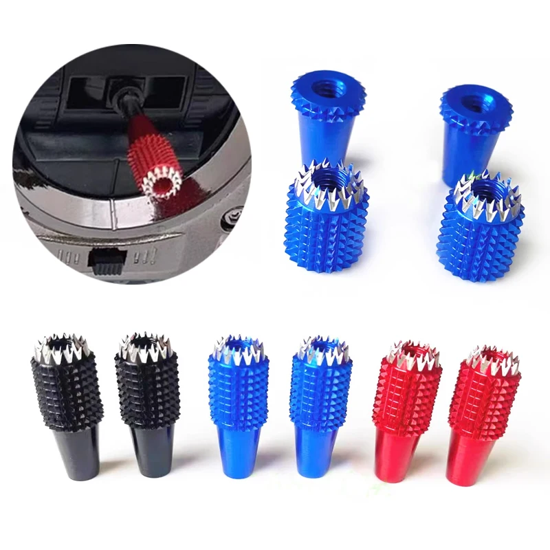 Bâtons de Cardan M3/M4 Noir Rouge pour Drone RC - Lot de 2