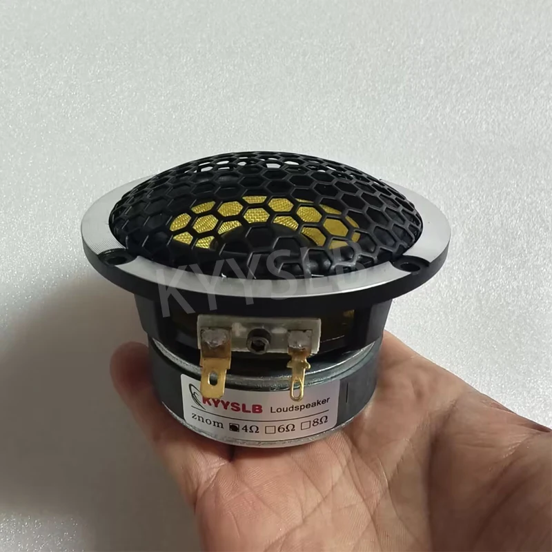 KYYSLB 30-100W 3-inch Aluminum Frame Mid-range Speaker for Home Car Audio Systems Midrange Speaker