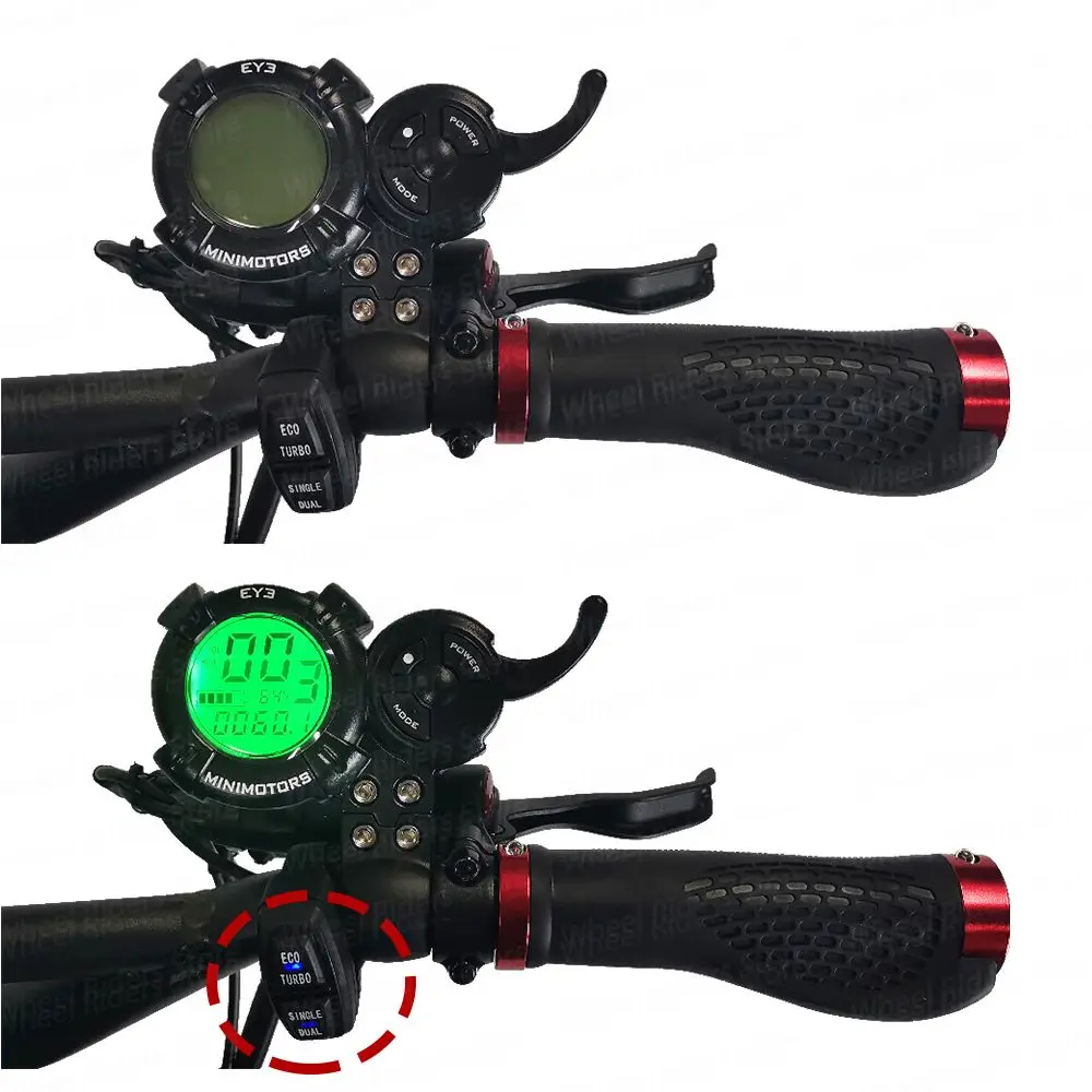 KAABO Wolf king GT Pro + Wolf Warriors 11 Inch 2000W*2 72V 35Ah EY3 Display Official Original Electric Scooter