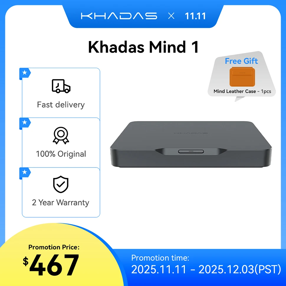Khadas-ミニPCデスクトップ,Intel Core i7-1360P, 5.0GHz,5.55wh