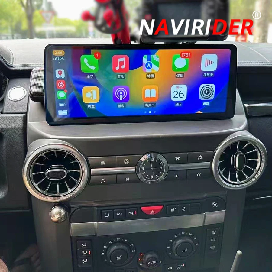 Pantalla 9 Pulgadas Carplay Android Para Land Rover Discovery 3 Y 4 – Actualización Automática
