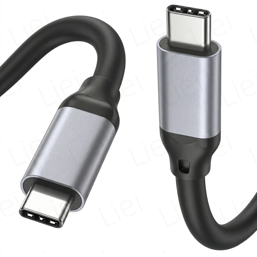ตัวเลือกสินค้า สาย USB-C 20Gbps ชาร์จเร็ว 4K@120Hz