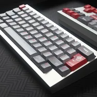 Mechanical Keyboard Keycap Russian Japanese Etymon 142 Keys Custom Silver Hand PBT Keycap Cherry Profile DYE SuB For MX Switches - Image 5