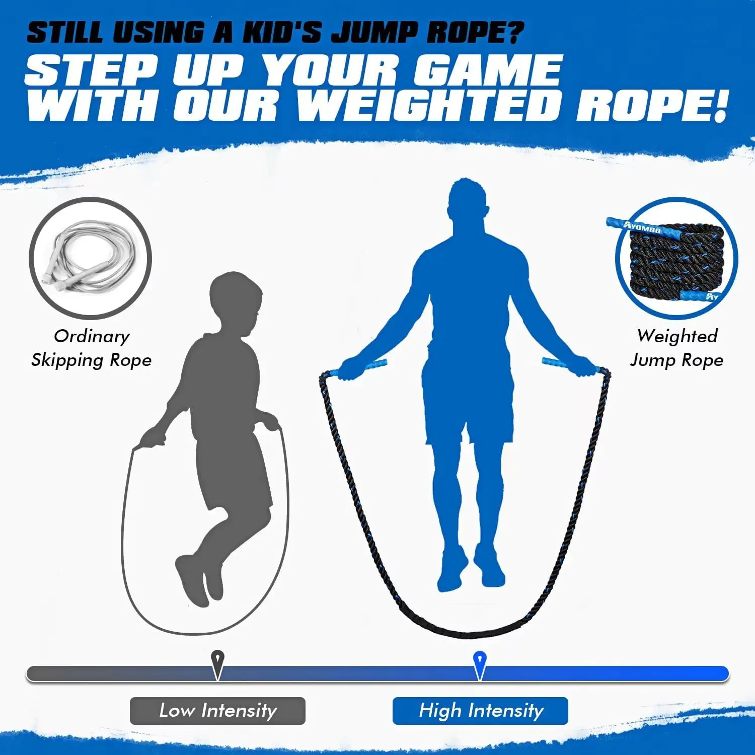 Weighted Fitness Jump Rope 2