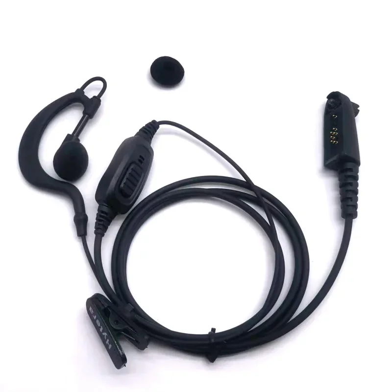 Ear Hook PTT Mic Earpiece Headset for Hytera HYT TC-610P TC-710 TC-780 TC780M TC3000 TC3600 TC780 TC-790M TC-880 Walkie Talkie