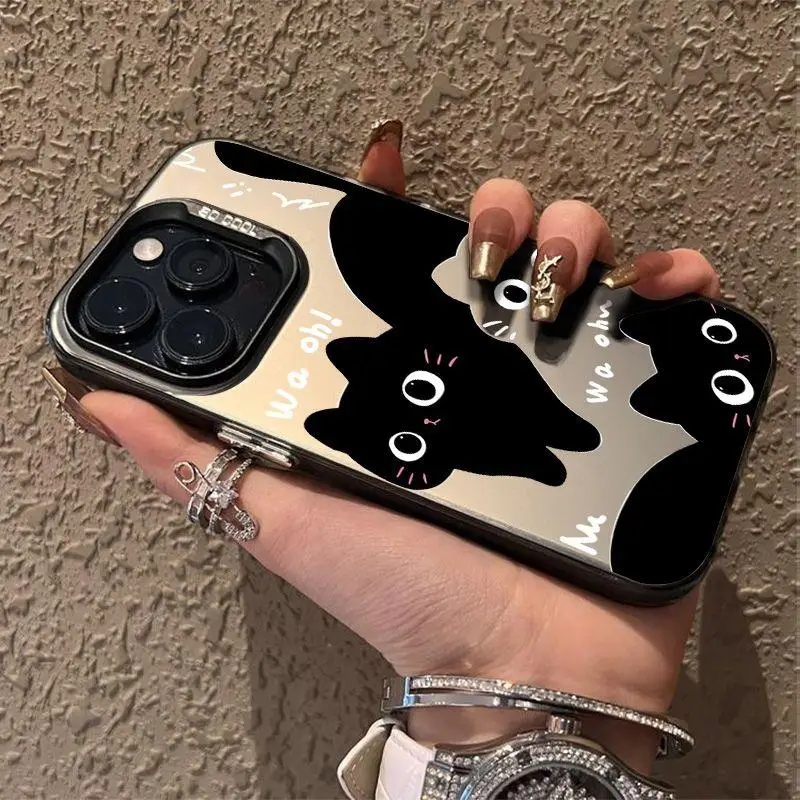Cute Black Cat Cover - Stylish Protective Case