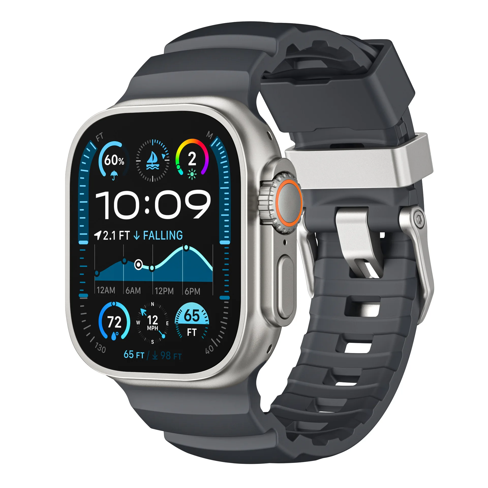 Silicone Sport Bracelet - Vibrant Rubber Strap