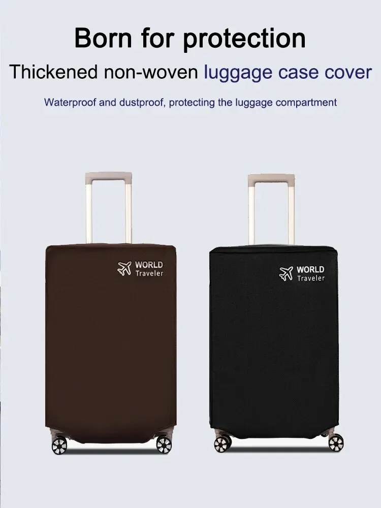 S9323674b5b2f47b1959be201ae18e13aW Luggage Compartment Protective Cover Wear Resistant Non Woven Fabric Thickened Dust Cover Durable Travel Case Cover Black Travel Mallzona