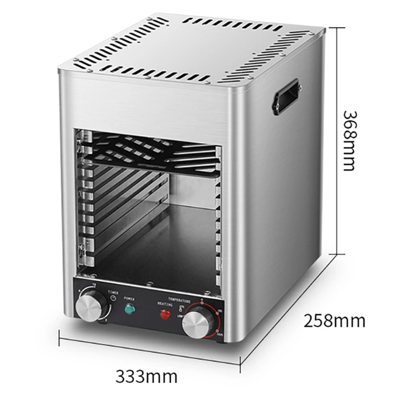800℃ Commercial Electric Oven Machine Fully Automatic Frying Steak Machine 220V Electric Steak Grill