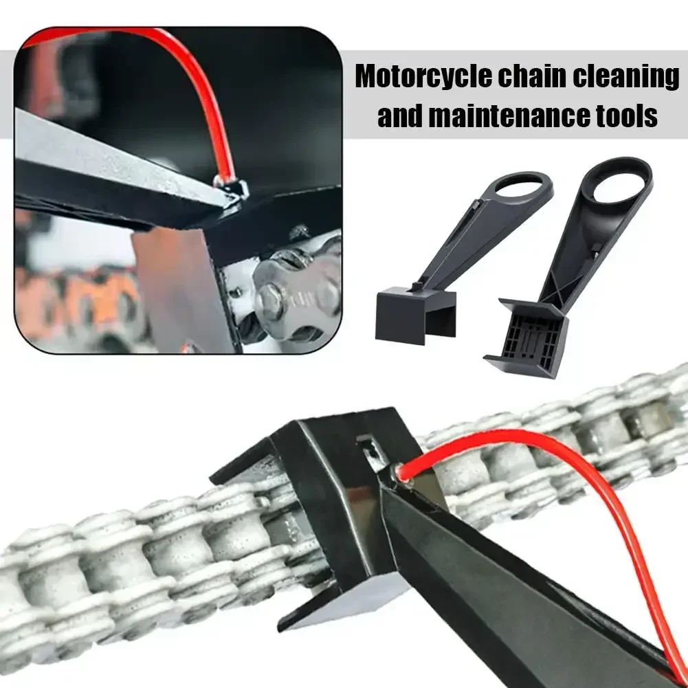 Motorcycle Chain Oiler Spray Lubricant Tool for Bike Maintenance