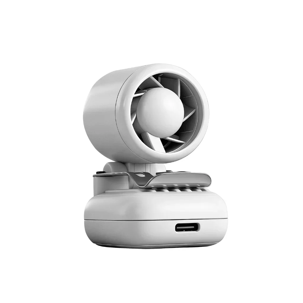Tragbarer Clip-on Ventilator Für Kappen Akku Betrieb Leise_voghion.com