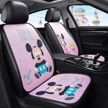 Disney Car Seat Four Seasons Universal Cartoon Cute Creative Auto Accessories Car Mat Monolithic Seat Cushion