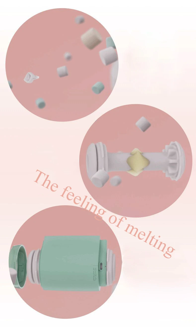 TENGA Puffy Cup Soft Masturbator for Male Realistic Vagina Pussy Sex Pocket Oral Vaginal Reusable Massager Original Adult Games