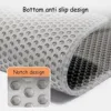 Washable extra-large EVA double-layer filtering anti-tracking cat litter box splash-proof mat for controlling litter carry-out 3