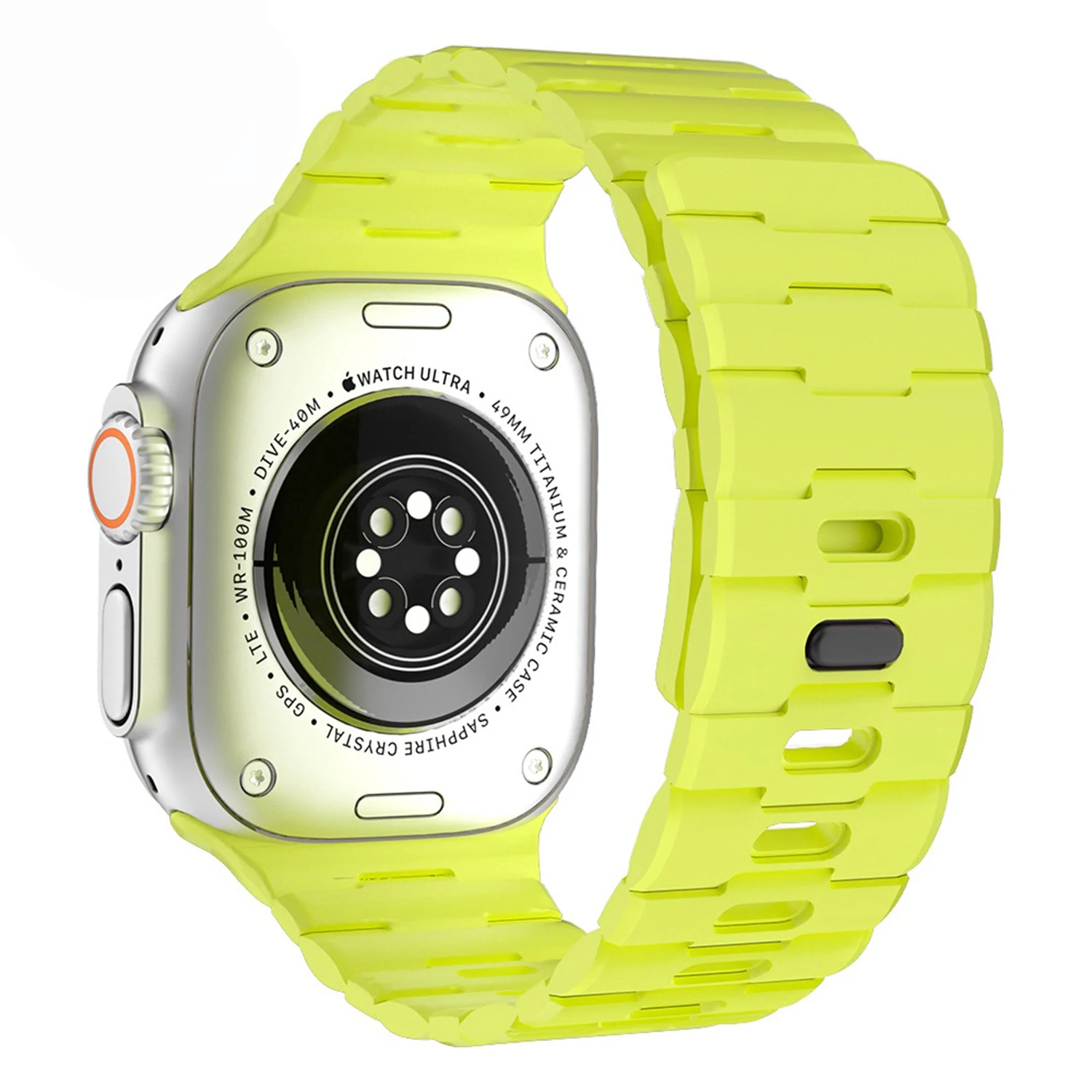 Magnetic Sport Silicone Bracelet iWatch Strap