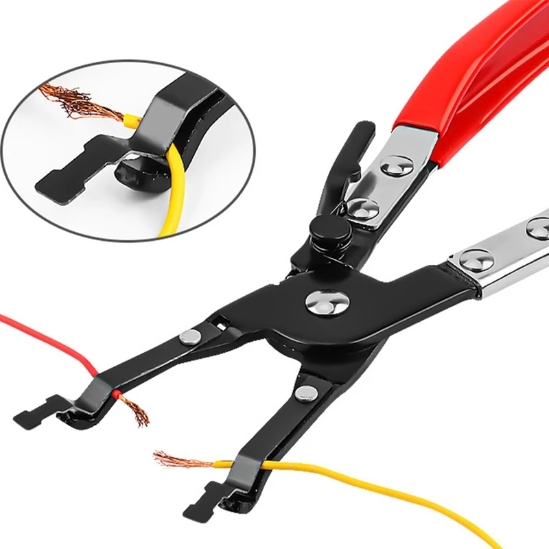 1 PCS Multi-Functional Wire Welding Clamp Welding Pliers Red&Black For Pliers