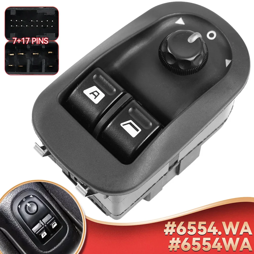 Electric Power Window Switch Master Button Control Switch For 206 ...