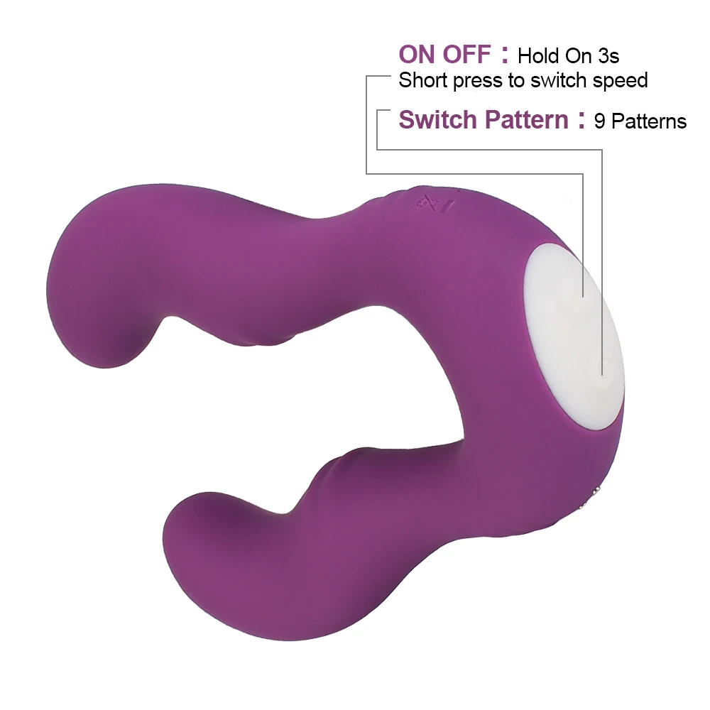 Spot Tepel G/C Trillende 2*9 Trilling Clitoris Stimulator Tepel l Massager Draadloze Afstandsbediening_voghion.com