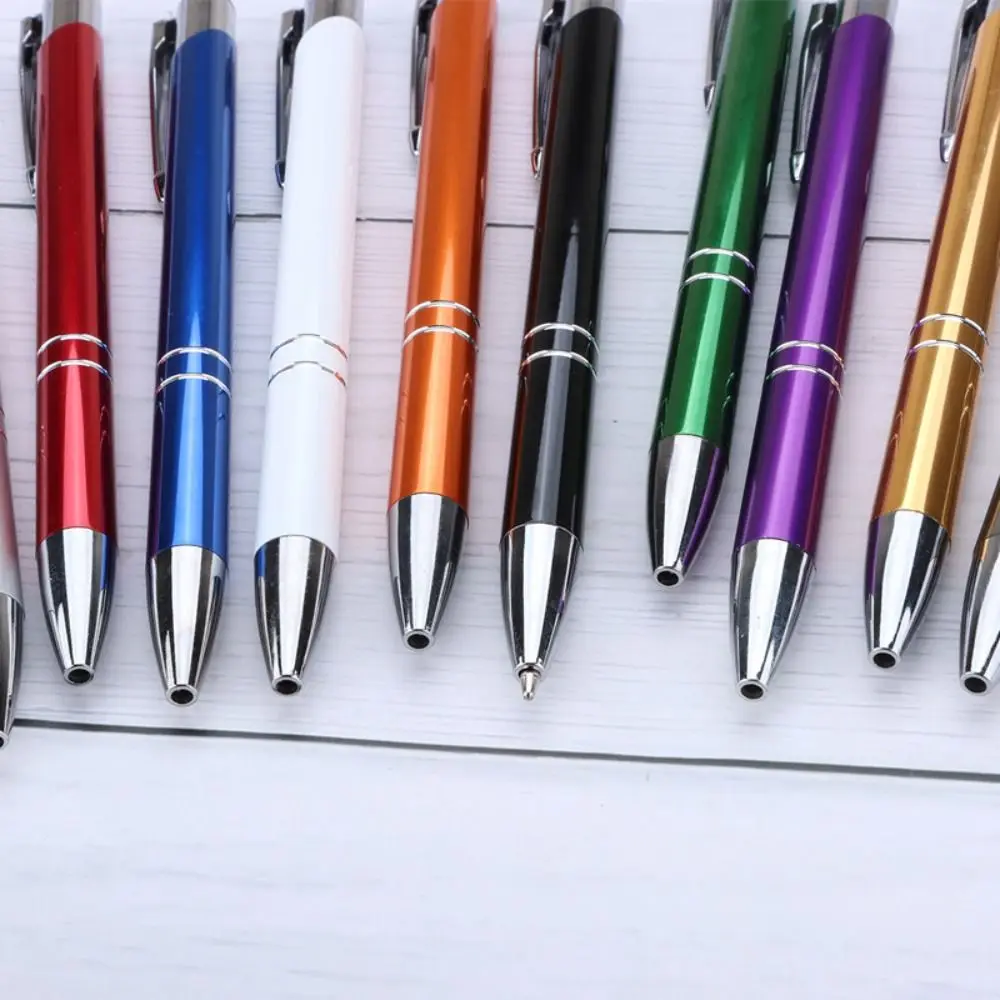 Deluxe Aluminum Ballpoint Pen - Elegant Design and Waterproof Durability