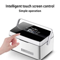 Réfrigérateur portable pour insuline 15600 mAh, rechargeable par USB, mini-glacière pour médicaments, boîte de refroidissement à température constante avec sac 2