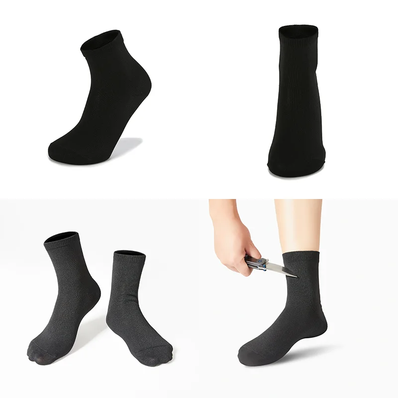 Safety Feet Protection Socks 1 Pair Foot Guards Outdoor Activities Camping Hunting Fishing Sportswear safety foot socks