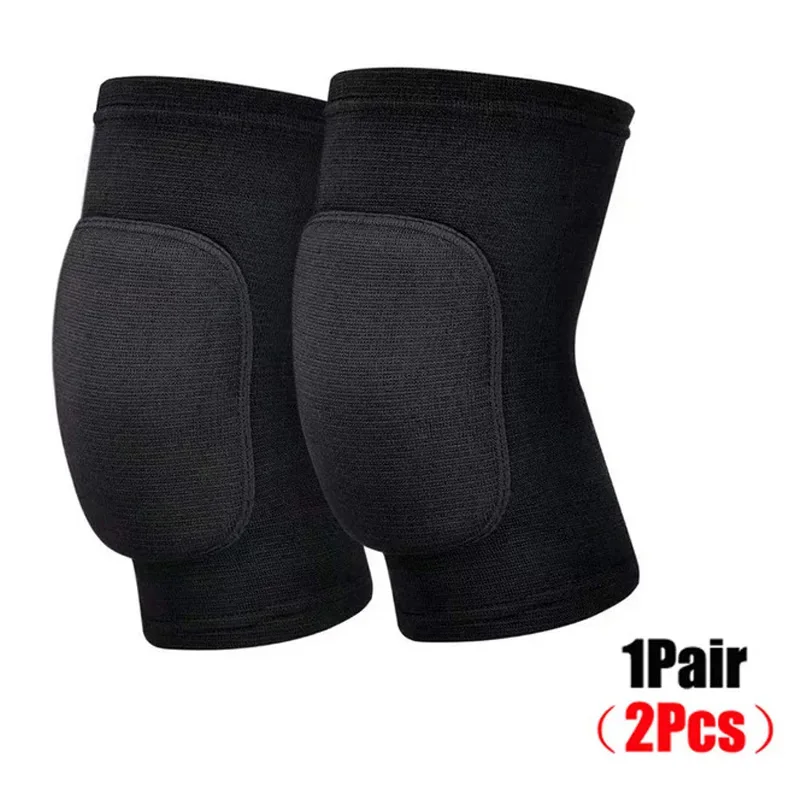 

Sports Compression Knee Pads Elastic Knee Protector Thickened Sponge Knee Brace Support for Dancing Workout Training Yoga