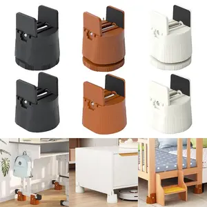 Reduce Noises Tools Bed Furniture Risers Non-slip Shockproof Table Mats Adjustable Raise Height Table Feet Bed Cushion