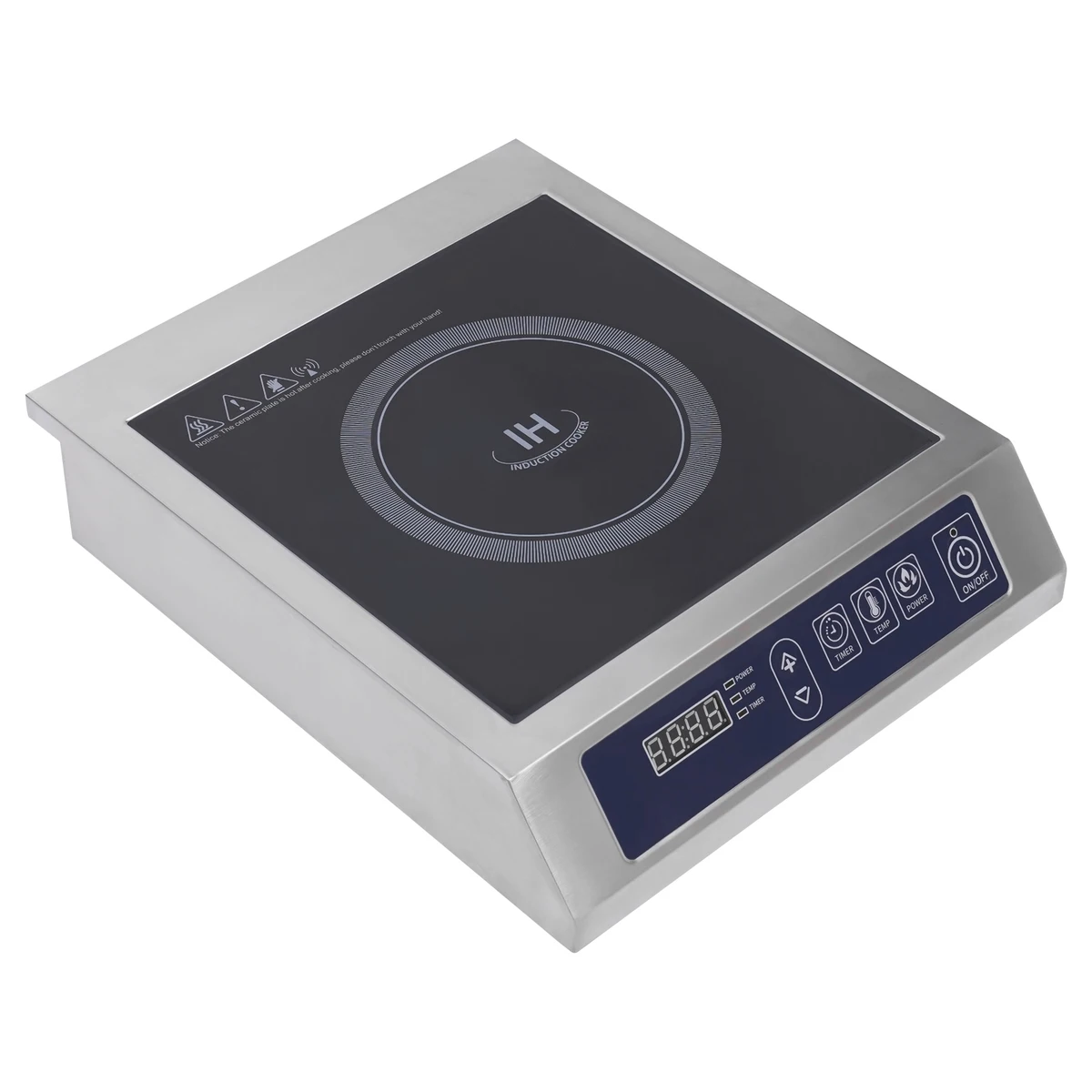 Modern Electric Induction Cooker Digital 3500 Watt Commercial Induction Cooktop — view 2