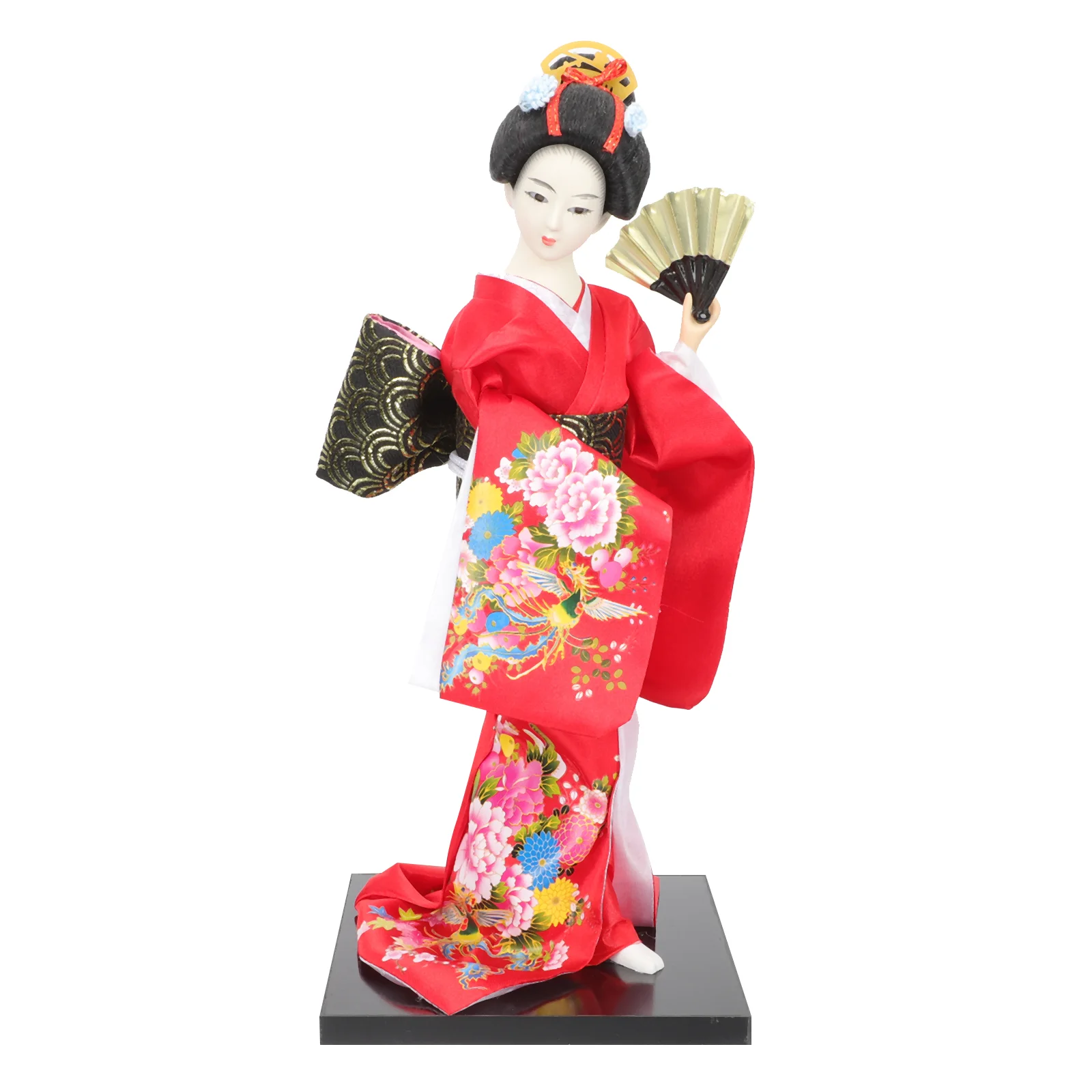 

Kimono Ornaments Tabletop Japanese Kabuki Dolls Artistic Geisha Decorative Style Desktop Adornment Foam Girl