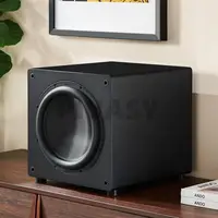 12 Inch High Power Active Subwoofer HiFi Wooden Subwoofer Home Theater Home Audio Echo Gallery TV Computer Stage Speakers 2